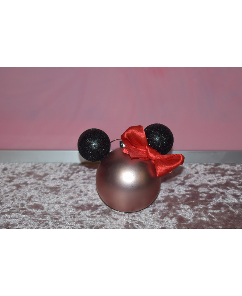 Boule Minnie paillette