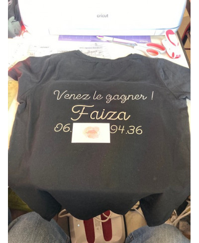tee-shirt flocage personnalise